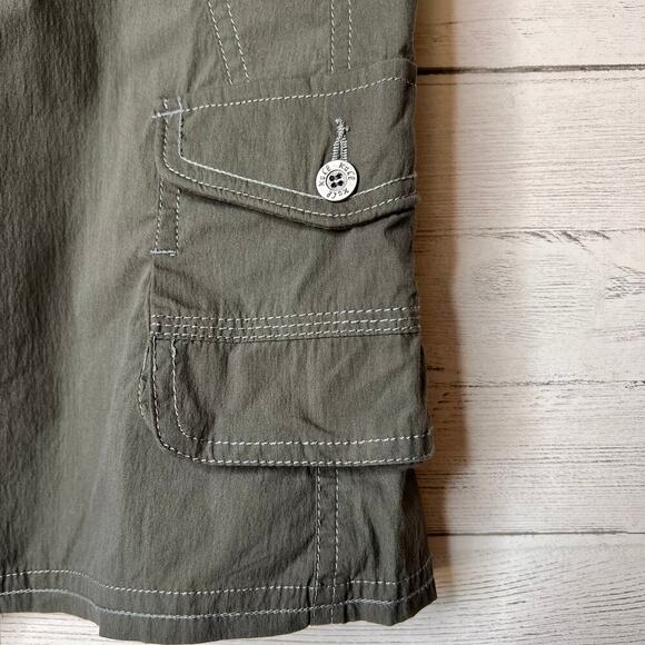 Kuhl Skirt Womens Size 10 Olive Green Khaki Carbon Kontra Outdoor Hiking - Picture 5 of 16